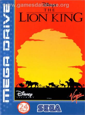 Cover Lion King, The for Genesis - Mega Drive